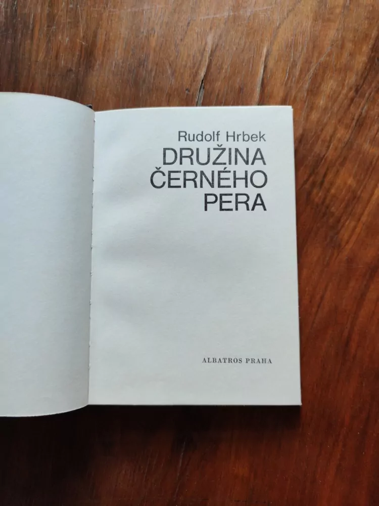 RUDOLF HRBEK - Družina Černého pera