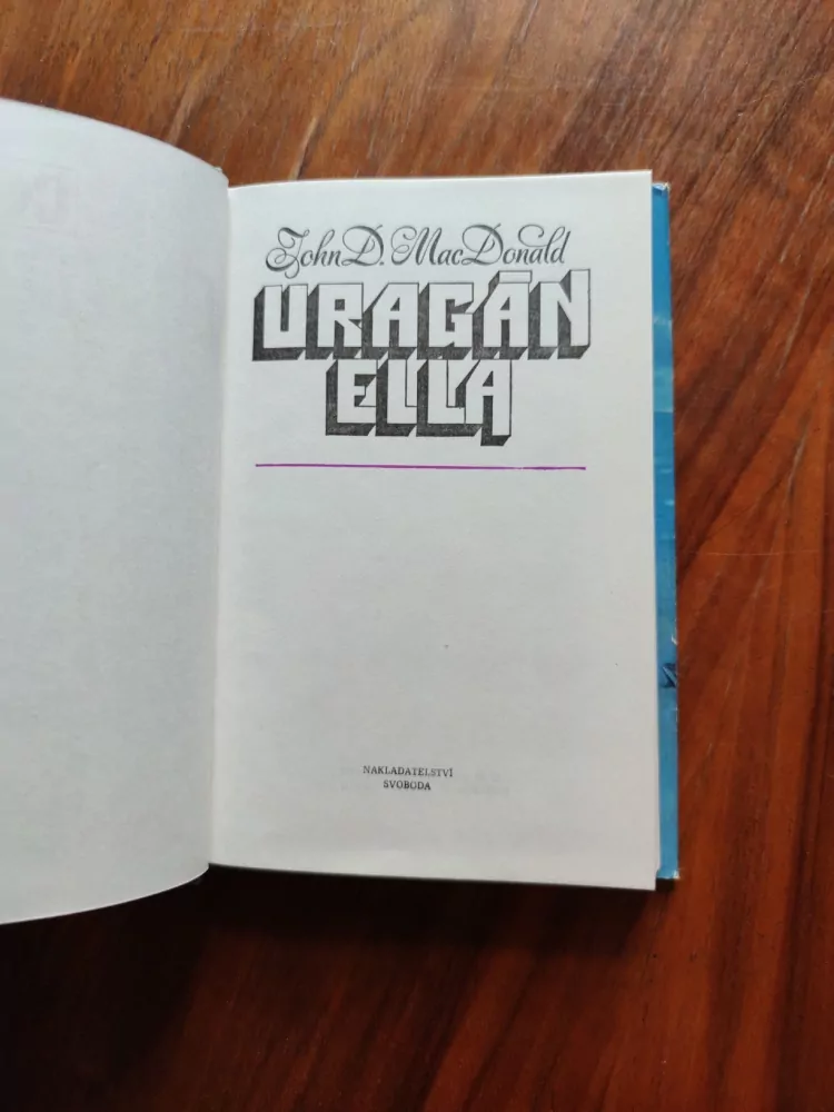 JOHN DANN MacDonald - Uragán Ella