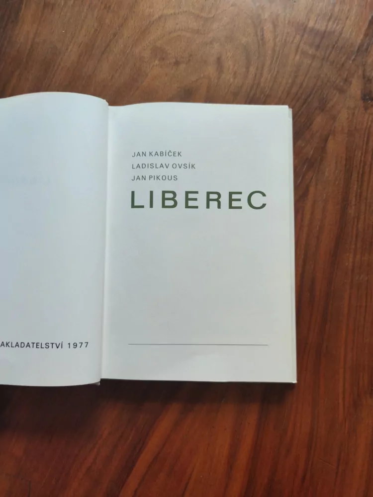 JAN KABÍČEK, LADISLAV OVSÍK, JAN PIKOUS - Liberec