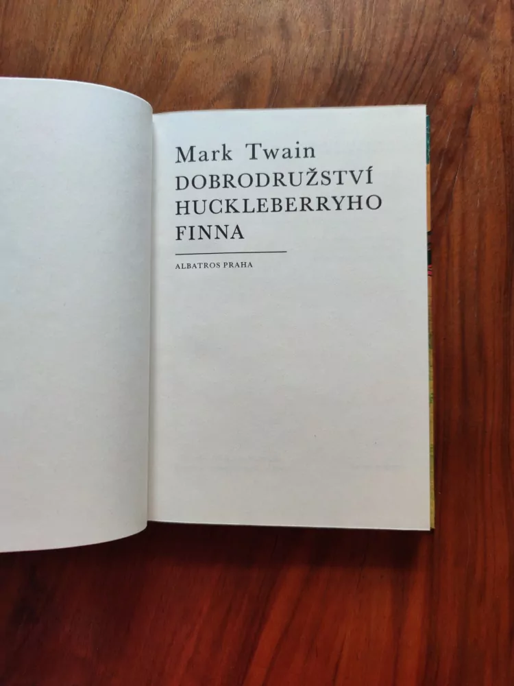 MARK TWAIN - Dobrodružství Huckleberryho Finna