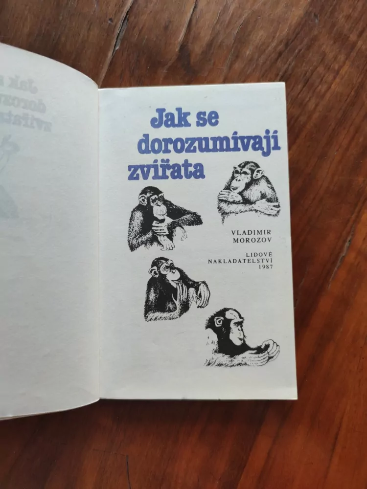 VLADIMÍR MOROZOV - Jak se dorozumívají zvířata