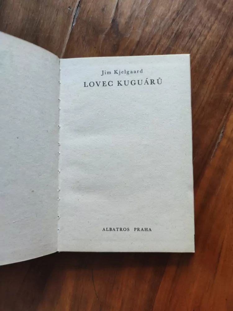 JIM KJELGAARD - Lovec kuguárů