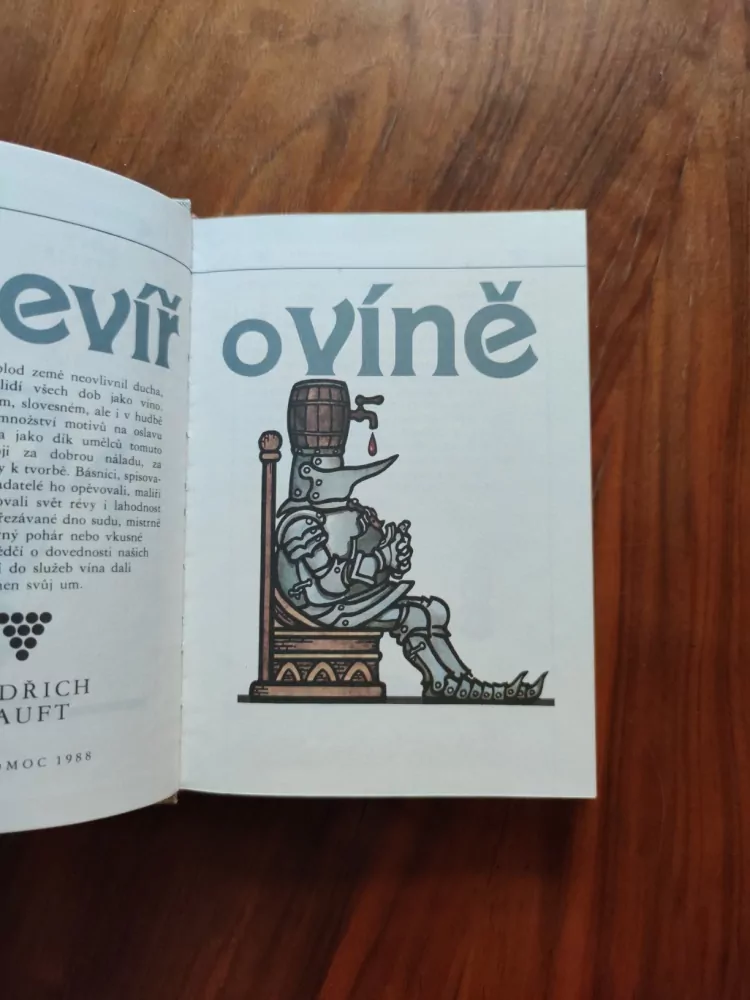 JINDŘICH HAUFT - Nový brevíř o víně