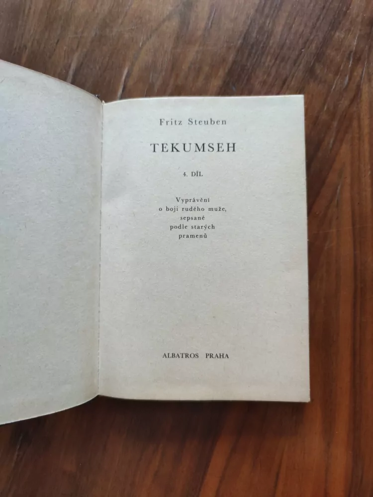 FRITZ STEUBEN - Tekumseh - 4. díl 