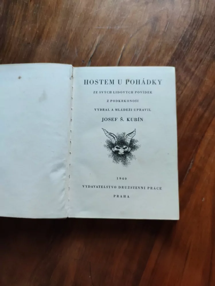 JOSEF ŠTEFAN KUBÍN - Hostem u pohádky