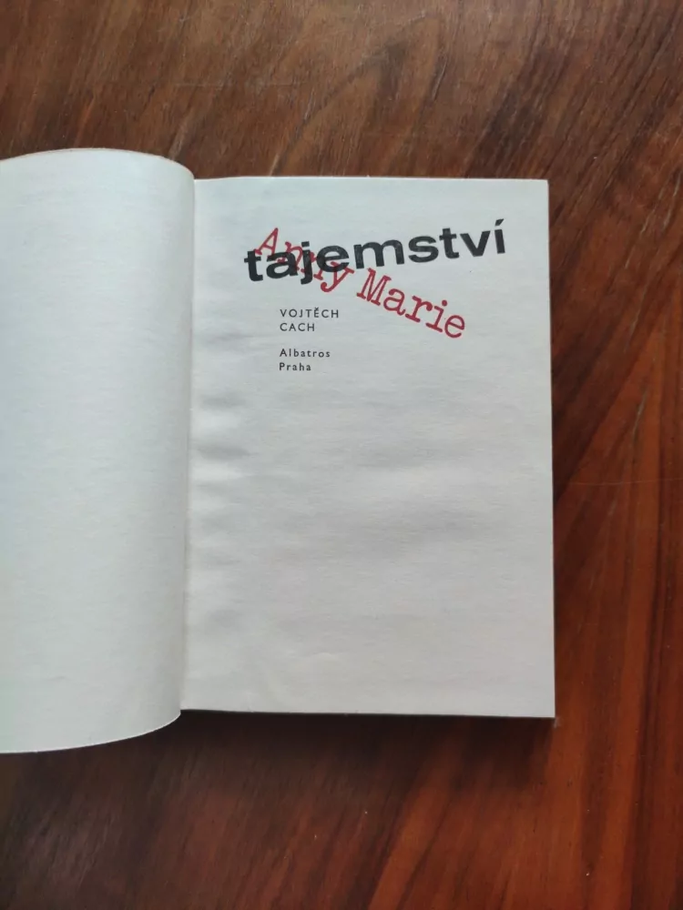 VOJTĚCH CACH - Tajemství Anny Marie