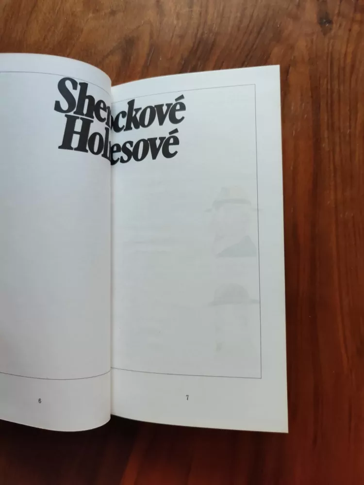 ANTOLOGIE - Sherlockové Holmesové