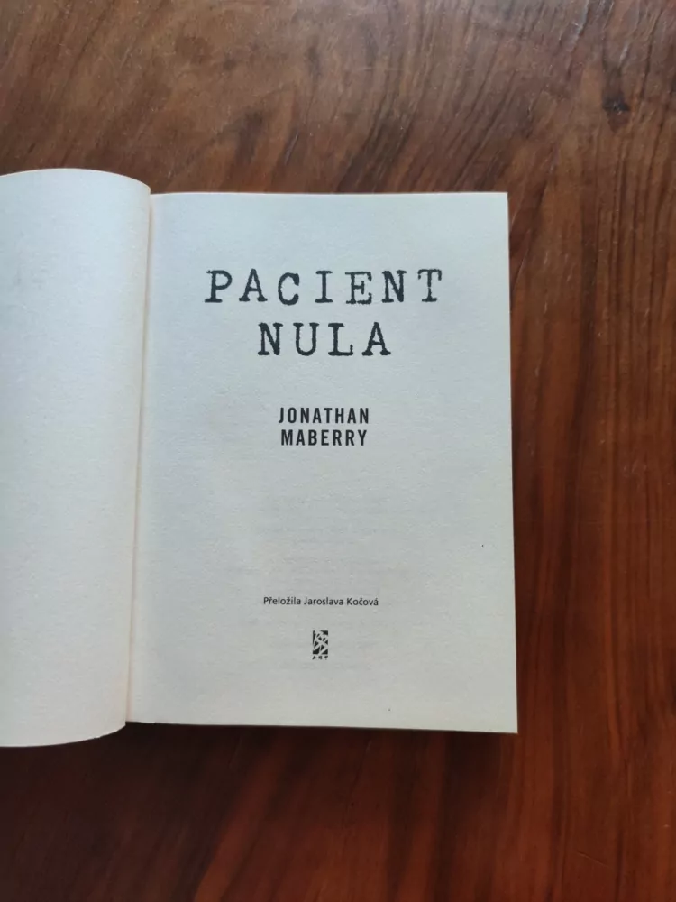 JONATHAN MABERRY - Pacient nula
