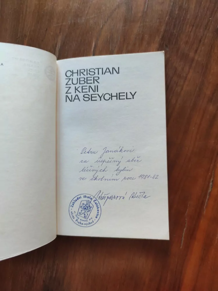 CHRISTIAN ZUBER - Z Keni na Seychely