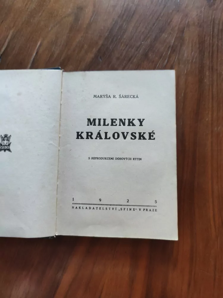 MARYŠA R. ŠÁRECKÁ - Milenky královské