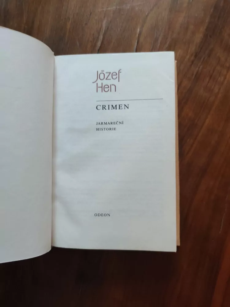 JÓZEF HEN - Crimen