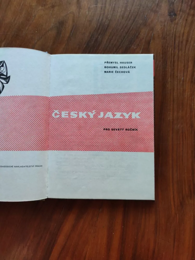 PŘEMYSL HAUSER a spol - Český jazyk pro devátý ročník