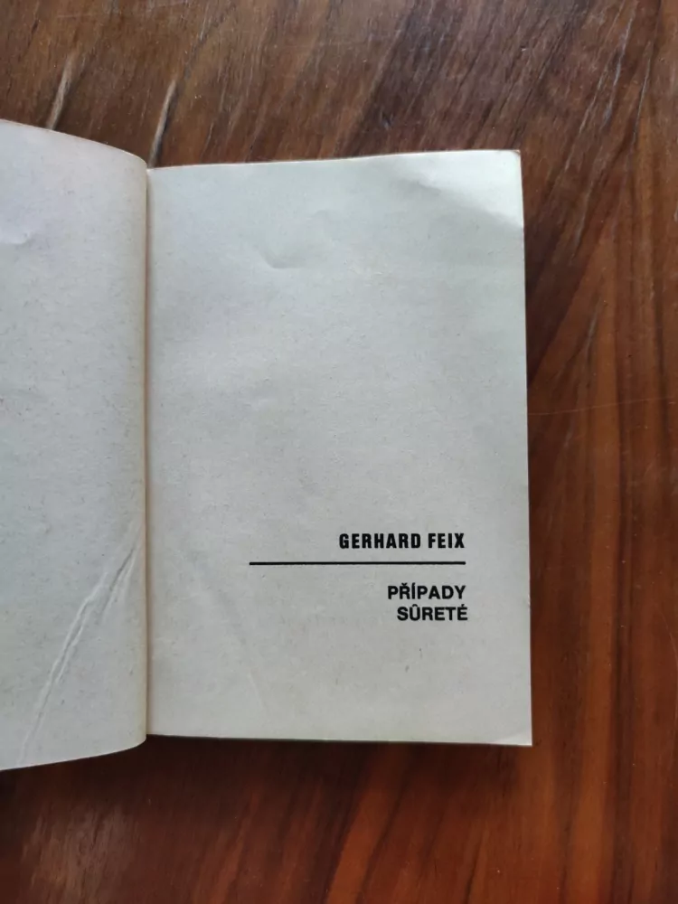 GERHARD FEIX - Případy Sureté