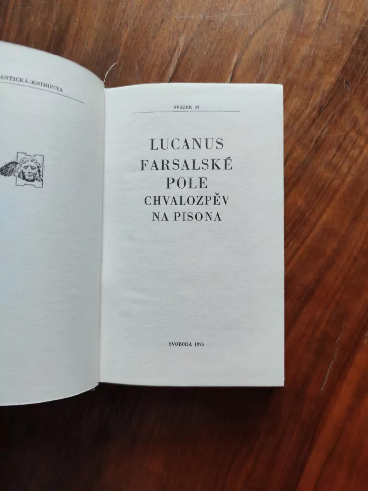 MARCUS LUCANUS - Farsalské pole