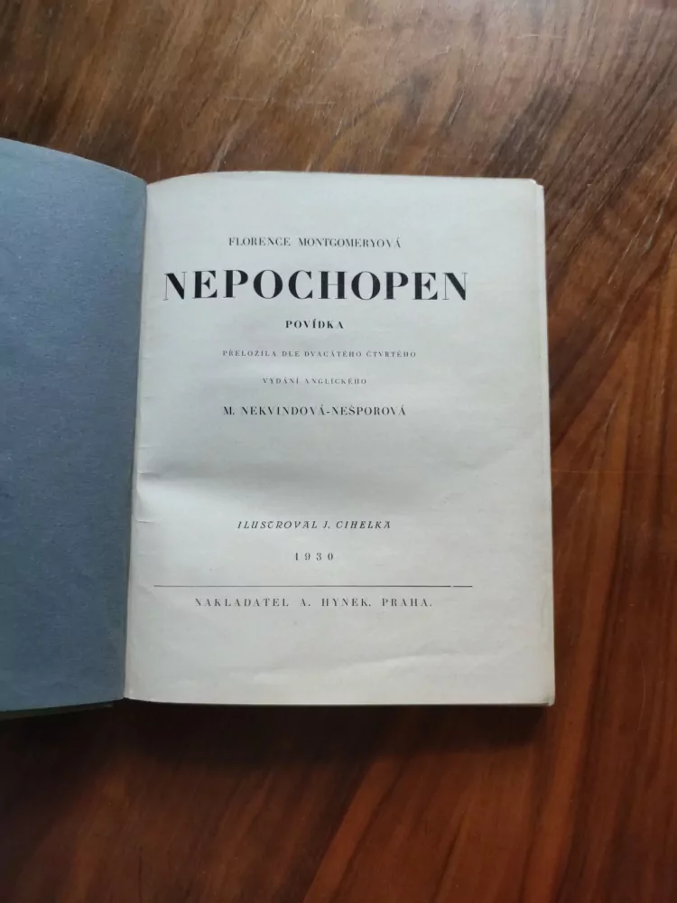FLORENCE MONTGOMERYOVÁ - Nepochopen