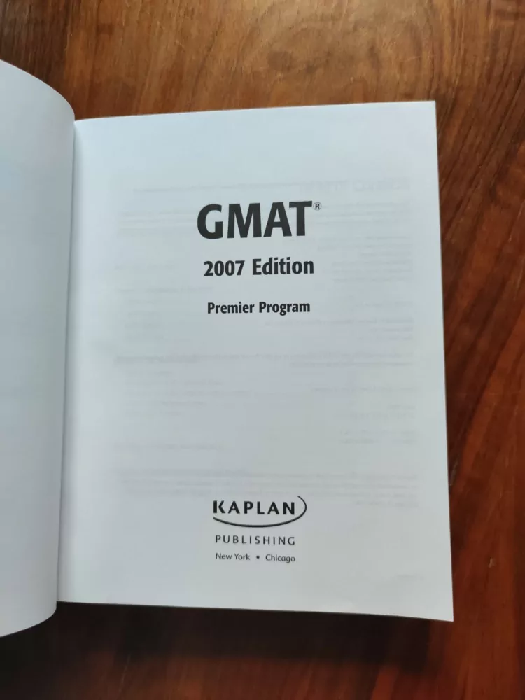 GMAT PREMIER PROGRAM 2007 EDITION