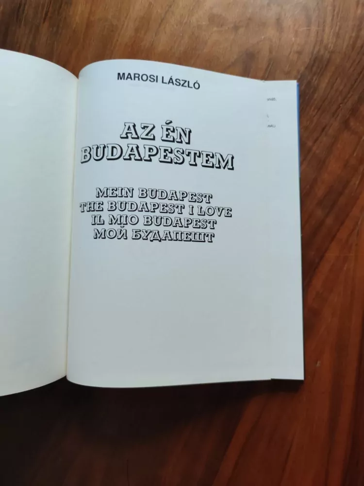 MAROSI LÁSZLÓ - Az én Budapestem