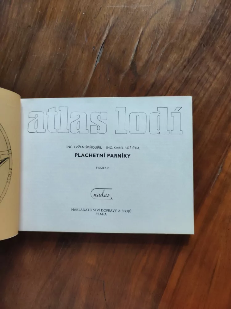 EVŽEN SKŇOUŘIL a KAREL RŮŽIČKA - Atlas lodí