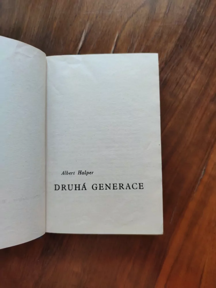 ALBERT HALPER - Druhá generace