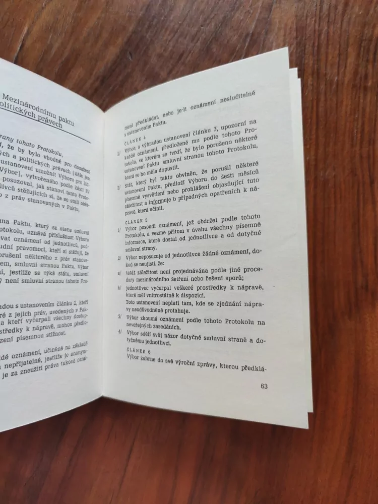 JANA KOHNOVÁ - Člověk a lidská práva