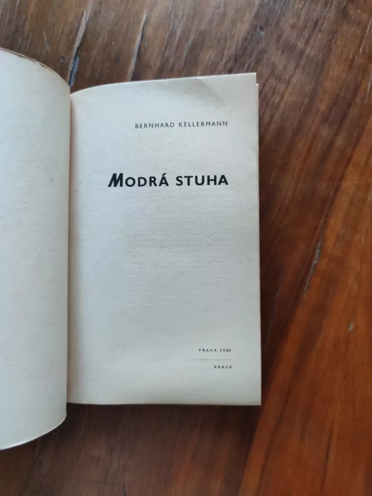 BERNHARD KELLERMANN - Modrá stuha