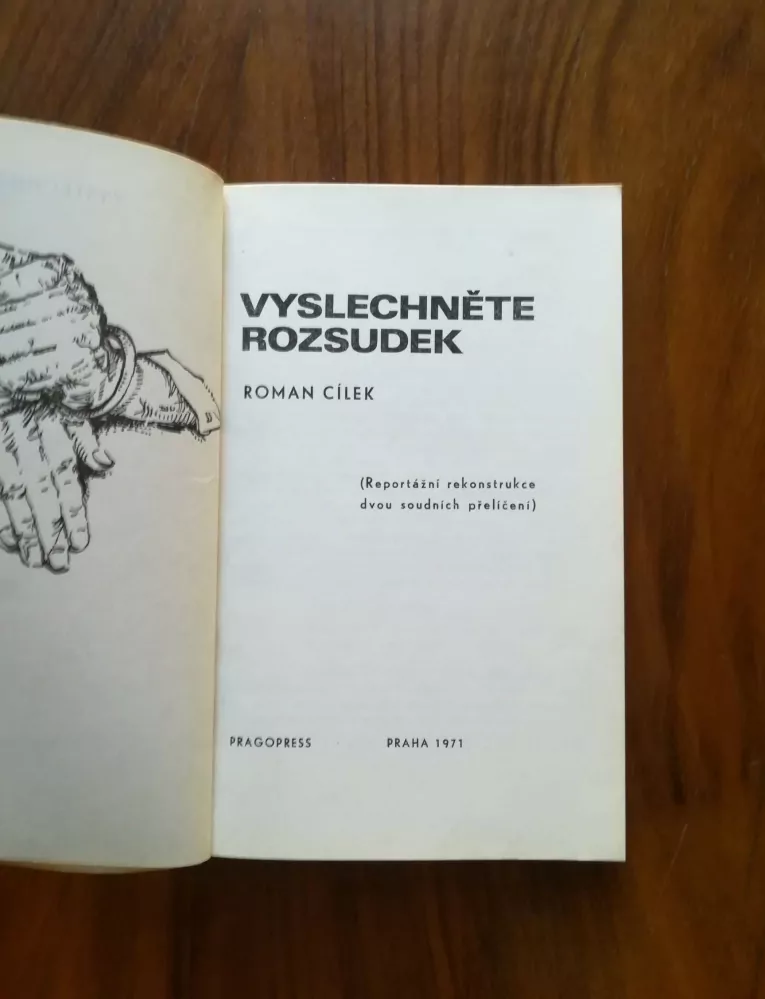 ROMAN CÍLEK - Vyslechněte rozsudek