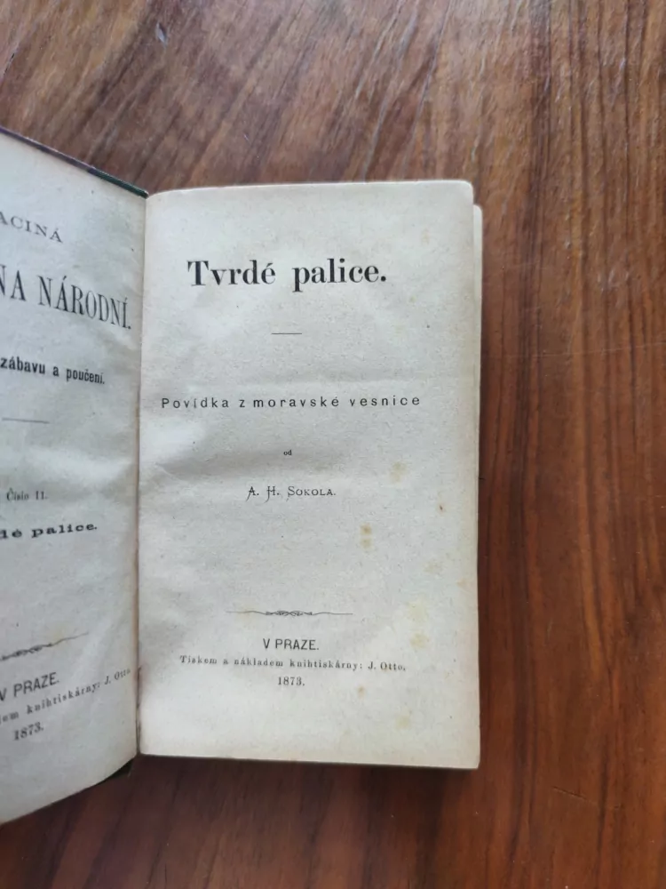 ANTONÍN H. SOKOL - Tvrdé palice