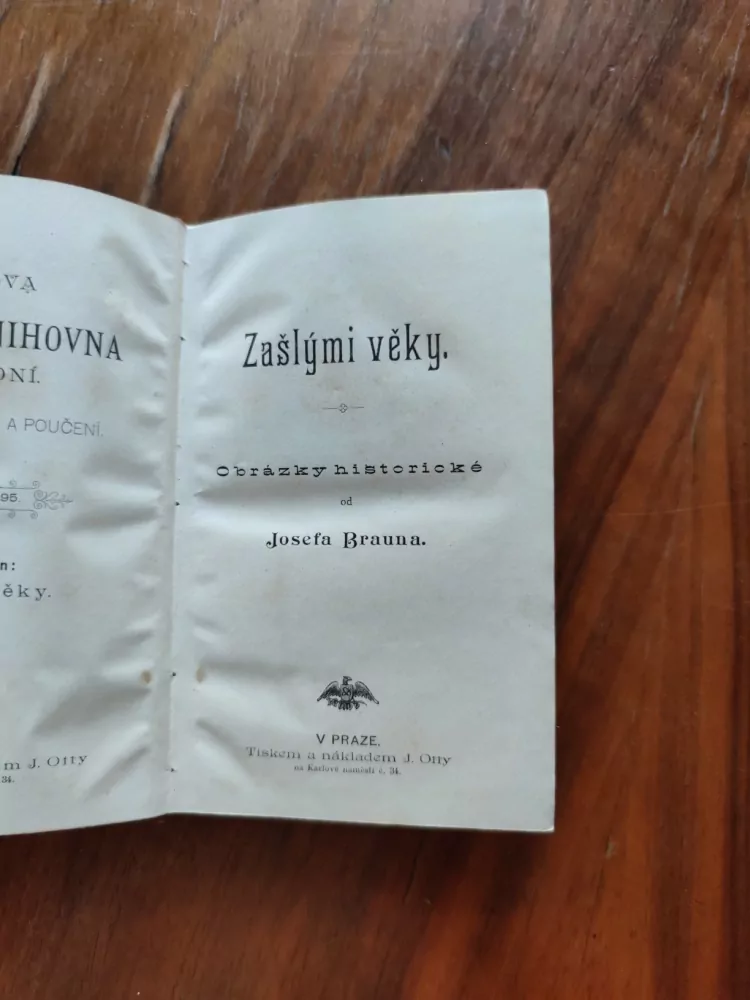 JOSEF BRAUN - Zašlými věky – Obrázky historické