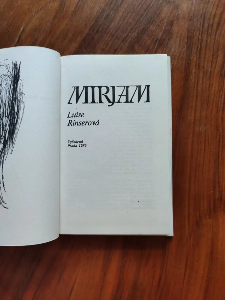 LUISE RINSER - Mirjam