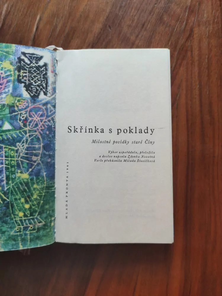 ZDEŇKA HEŘMANOVÁ - Skříňka s poklady: Milostné povídky staré Číny