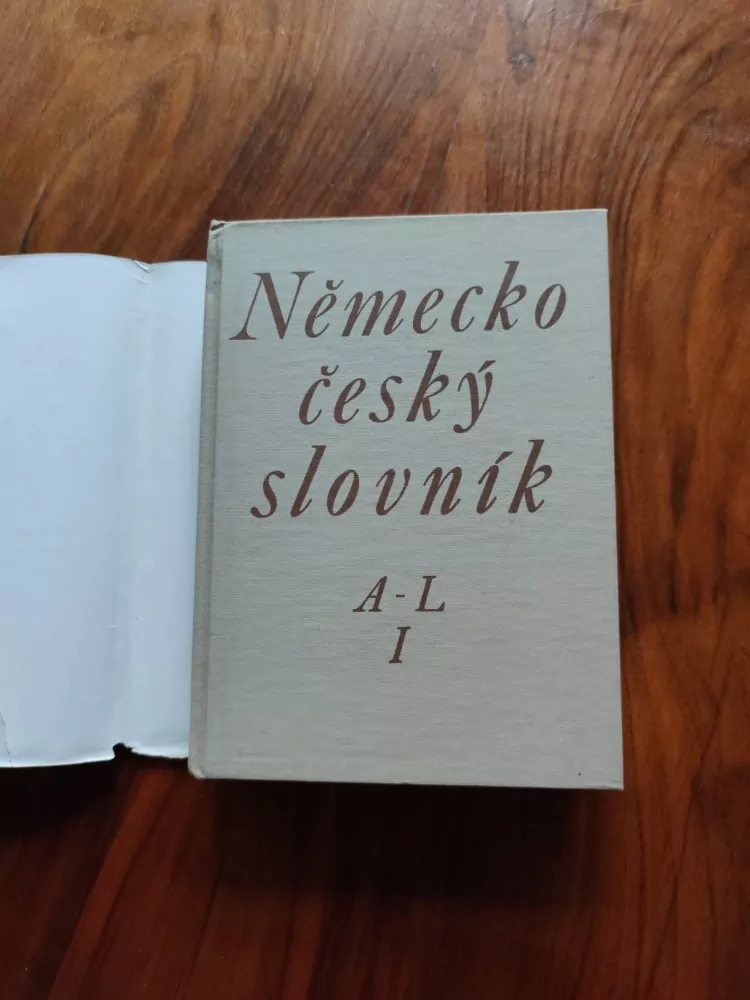 Německo-český slovník I