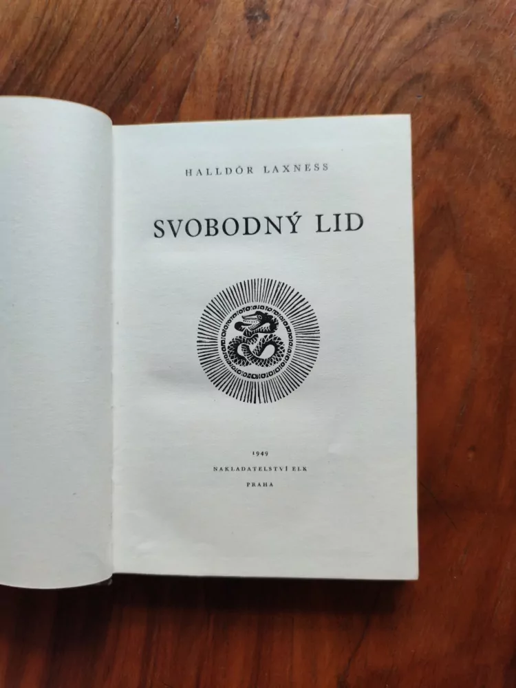 HALLDÓR KILJAN LAXNESS - Svobodný lid