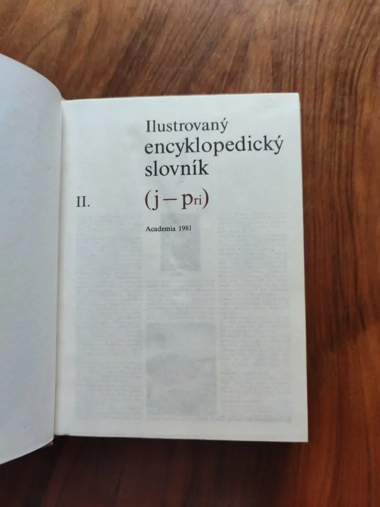 Ilustrovaný encyklopedický slovník (j - pri) – 2. díl