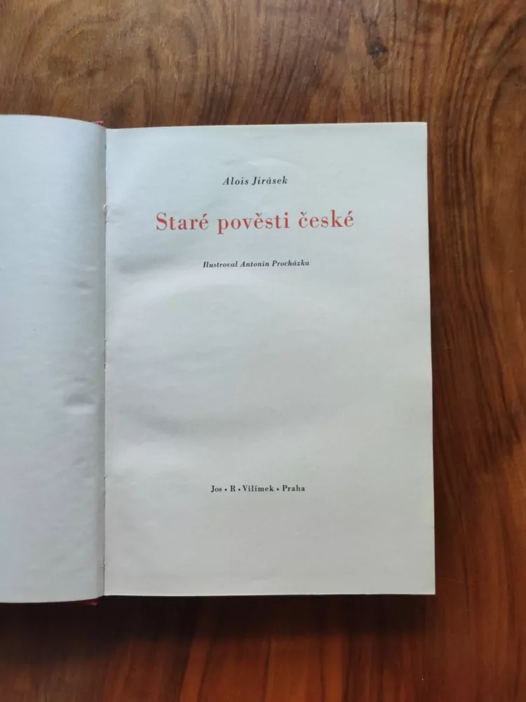 ALOIS JIRÁSEK - Staré pověsti české