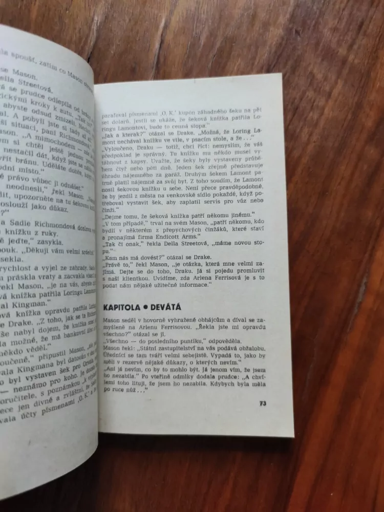 ERLE STANLEY GARDNER - Případ Arleny Ferrisové