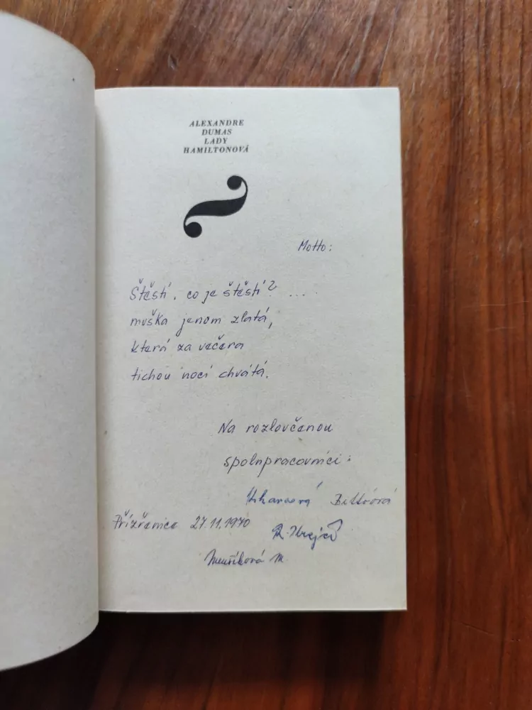 ALEXANDRE DUMAS - Lady Hamiltonová
