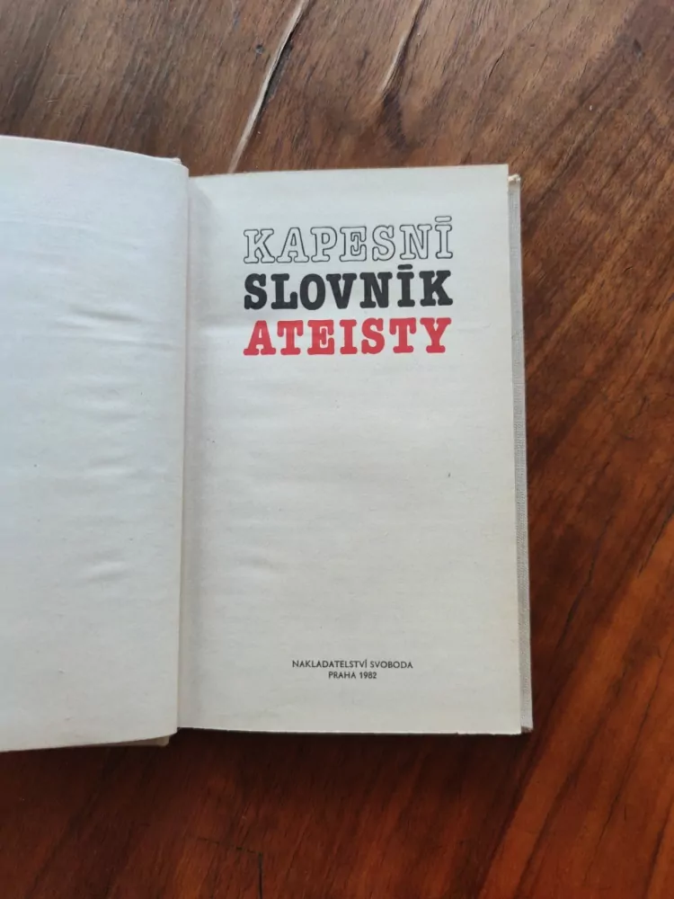 KAPESNÍ SLOVNÍK ATEISTY