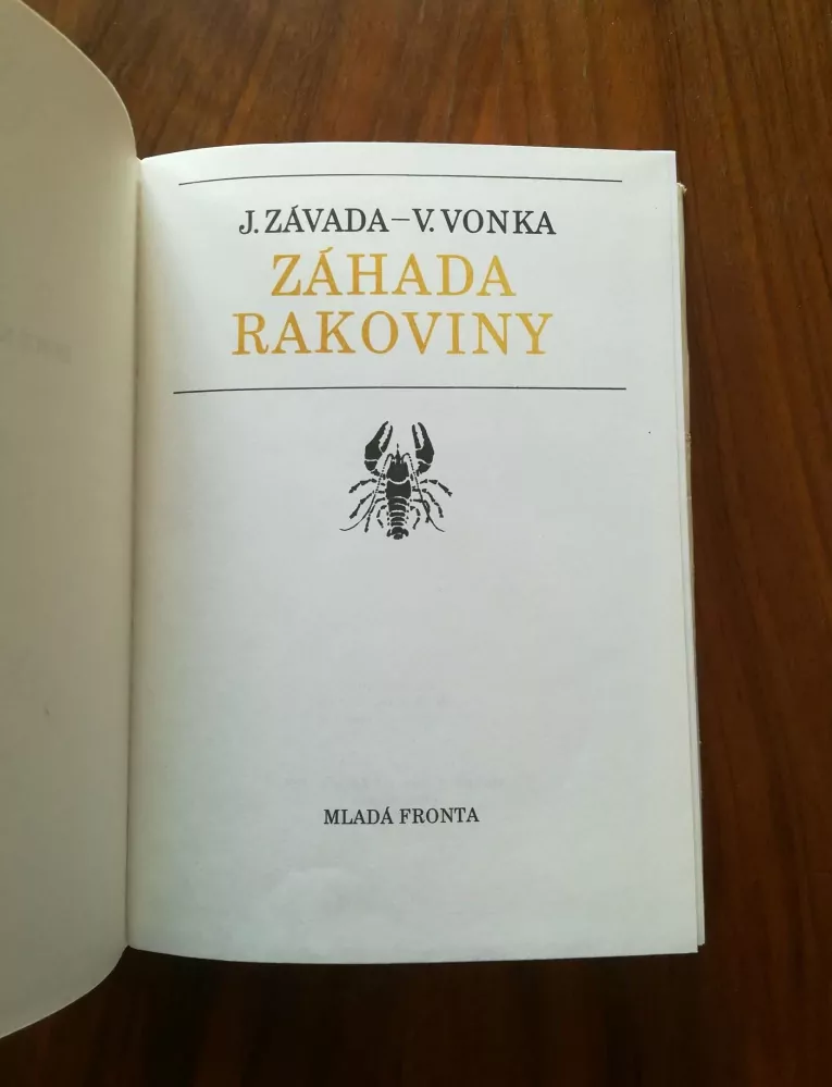 JAN ZÁVADA, VLADIMÍR VONKA - Záhada rakoviny