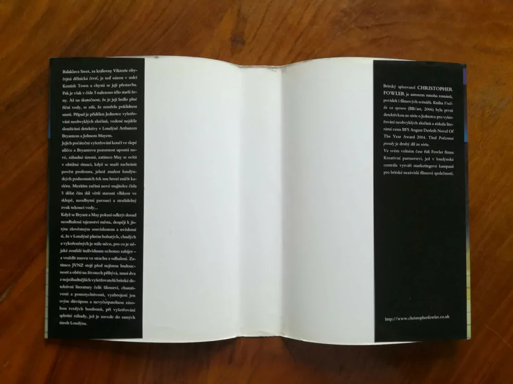 CHRISTOPHER FOWLER - Podzemní proudy