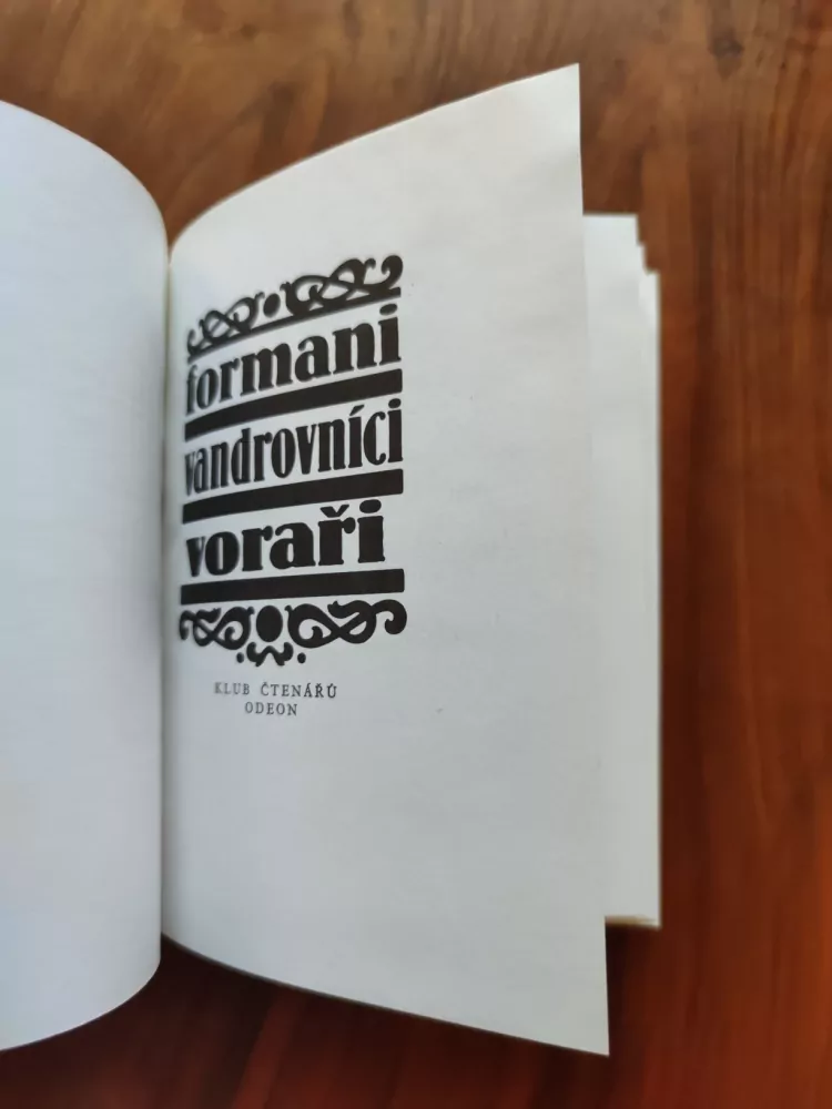 JOSEF ŠTEFAN KUBÍN - Formani-vandrovníci-voraři