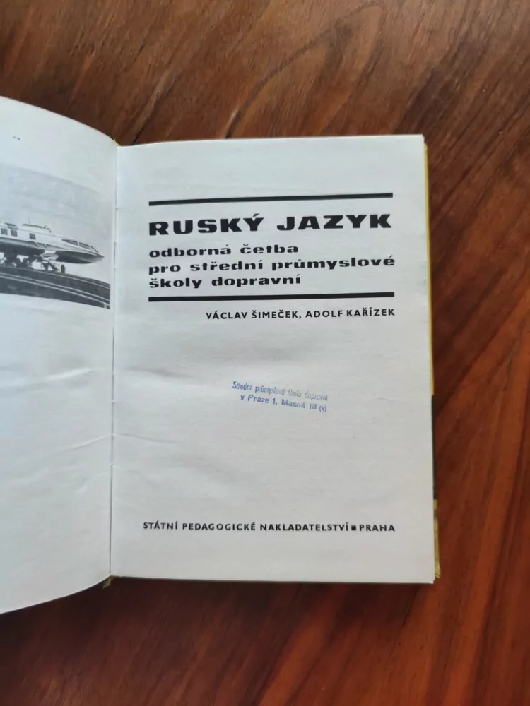 VÁCLAV ŠIMEČEK, ADOLF KAŘÍZEK - Ruský jazyk