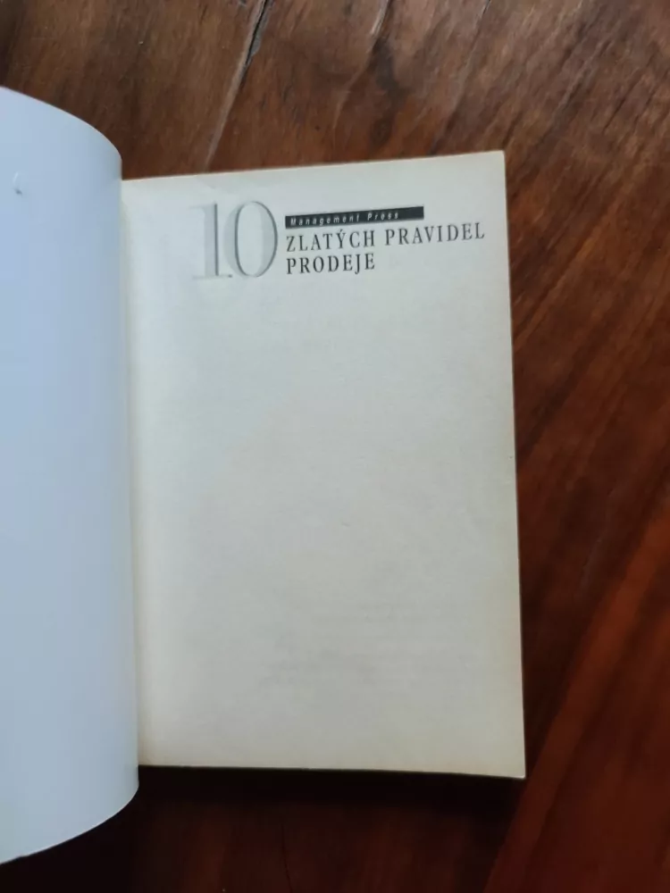 IVAN BUREŠ - 10 zlatých pravidel prodeje