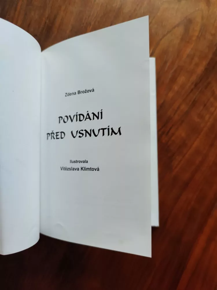 ZDENA BROŽOVÁ - Povídání před usnutím