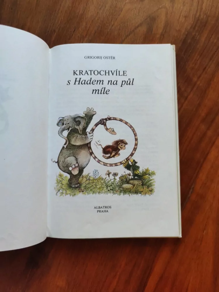 GRIGORIJ OSTĚR - Kratochvíle s hadem na půl míle