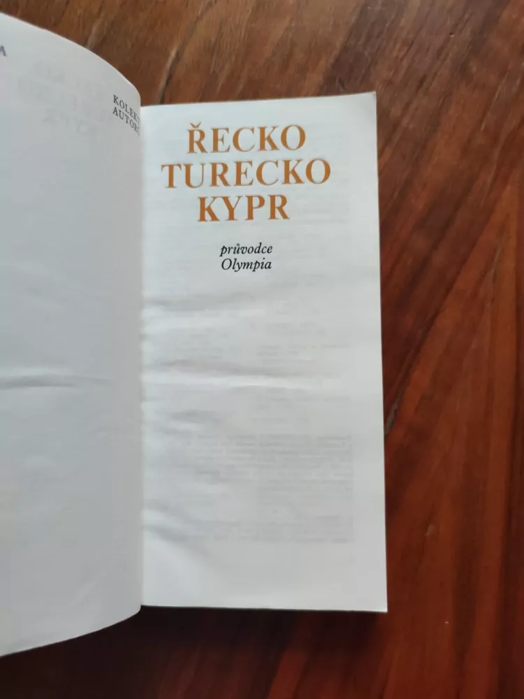 ANTONÍN BARTONĚK - Řecko, Turecko, Kypr