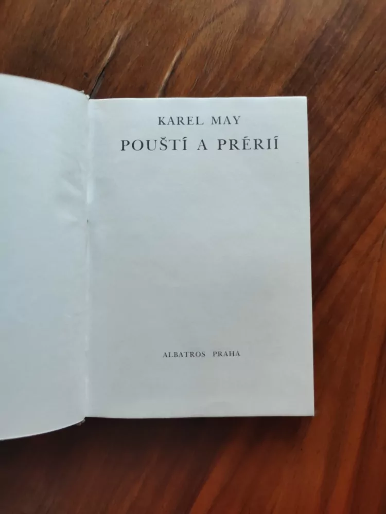 KARL MAY - Pouští a prérií
