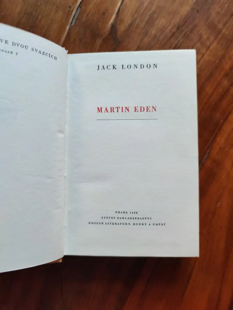 JACK LONDON - Martin Eden