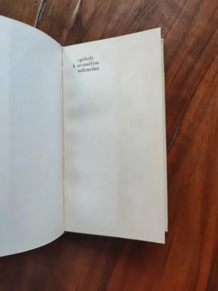KAREL KONRÁD - Epištoly k nesmělým milencům
