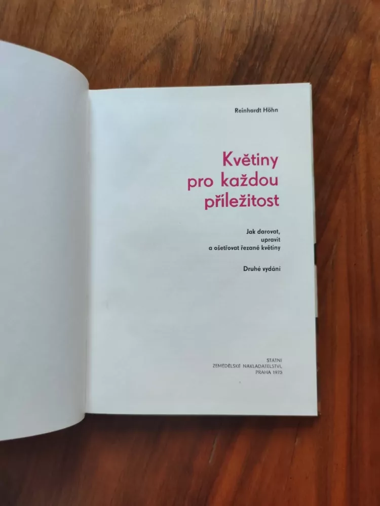 REINHARDT HÖHN - Květiny pro každou příležitost