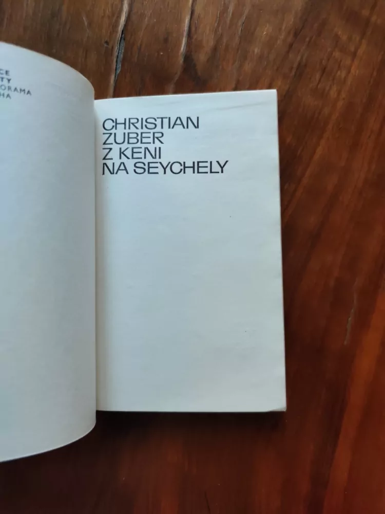 CHRISTIAN ZUBER - Z Keni na Seychely